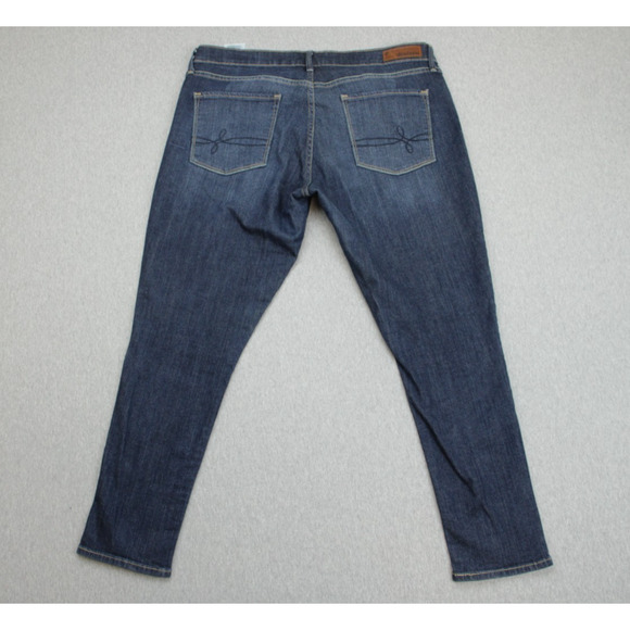 Denizen Levis Jeans Womens 14 Blue Ankle Skinny Cotton Blend Stretch - Picture 2 of 7